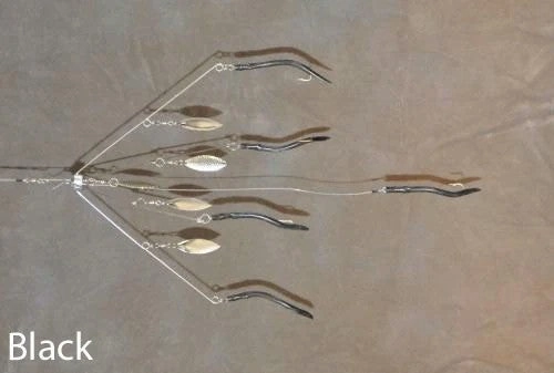 9er's New England 10/0 Spinner & Tube Umbrella Rigs