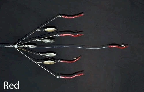 9er's New England 10/0 Spinner & Tube Umbrella Rigs