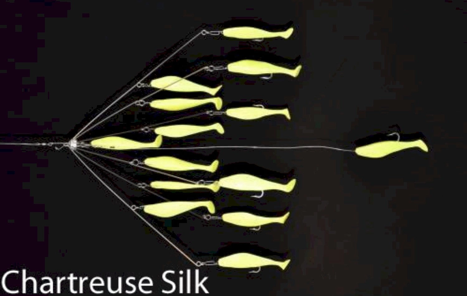 9er's New England 6" Shad Umbrella Rigs