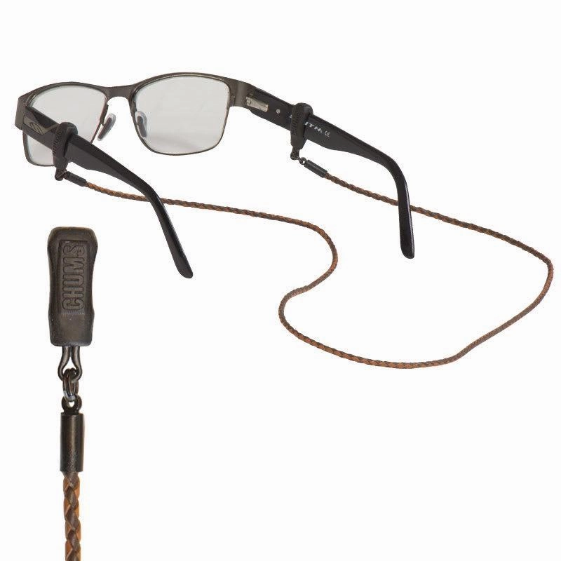 Chums Braided Eyewear Retainer Leather