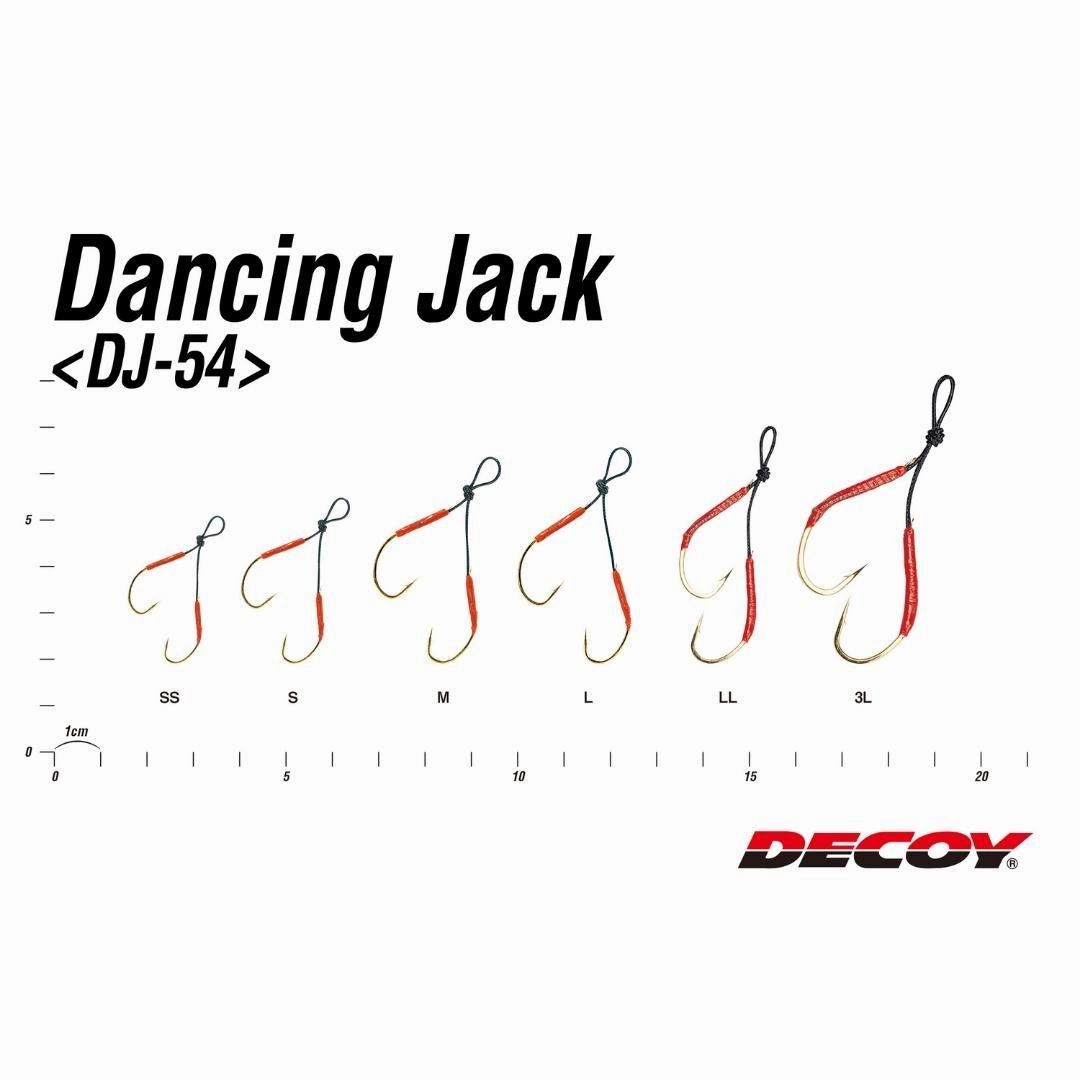 DECOY ASSIST HOOKS  DJ-54 Dancing Jack 54