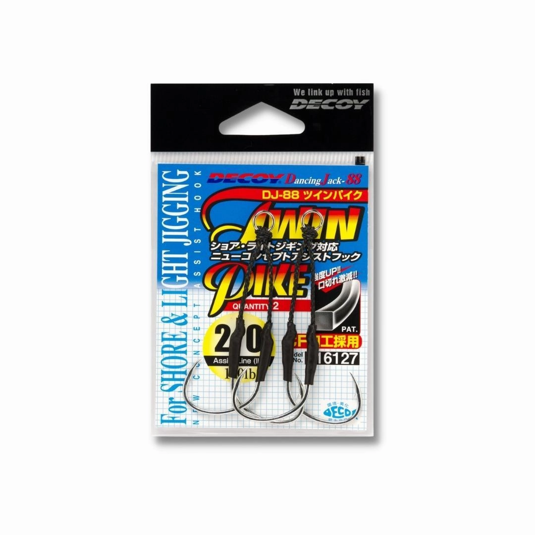 DECOY ASSIST HOOKS  DJ-88 Twin Pike