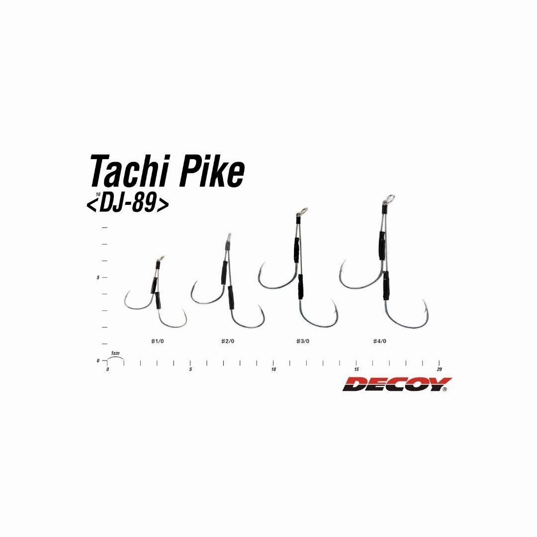 DECOY ASSIST HOOKS  DJ-89 Pike Wire Twin Assist