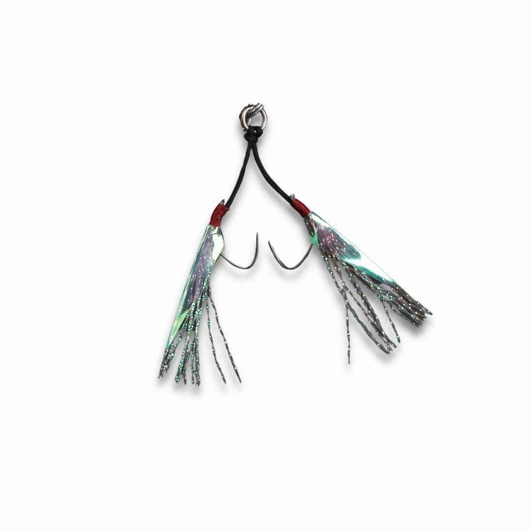 DECOY ASSIST HOOKS  DJ-96 Fiber Light Game Twin Assist