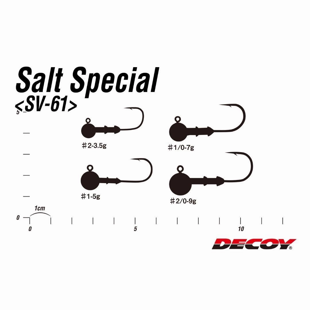 DECOY JIG HEADS SV-61 Violence Jigheads