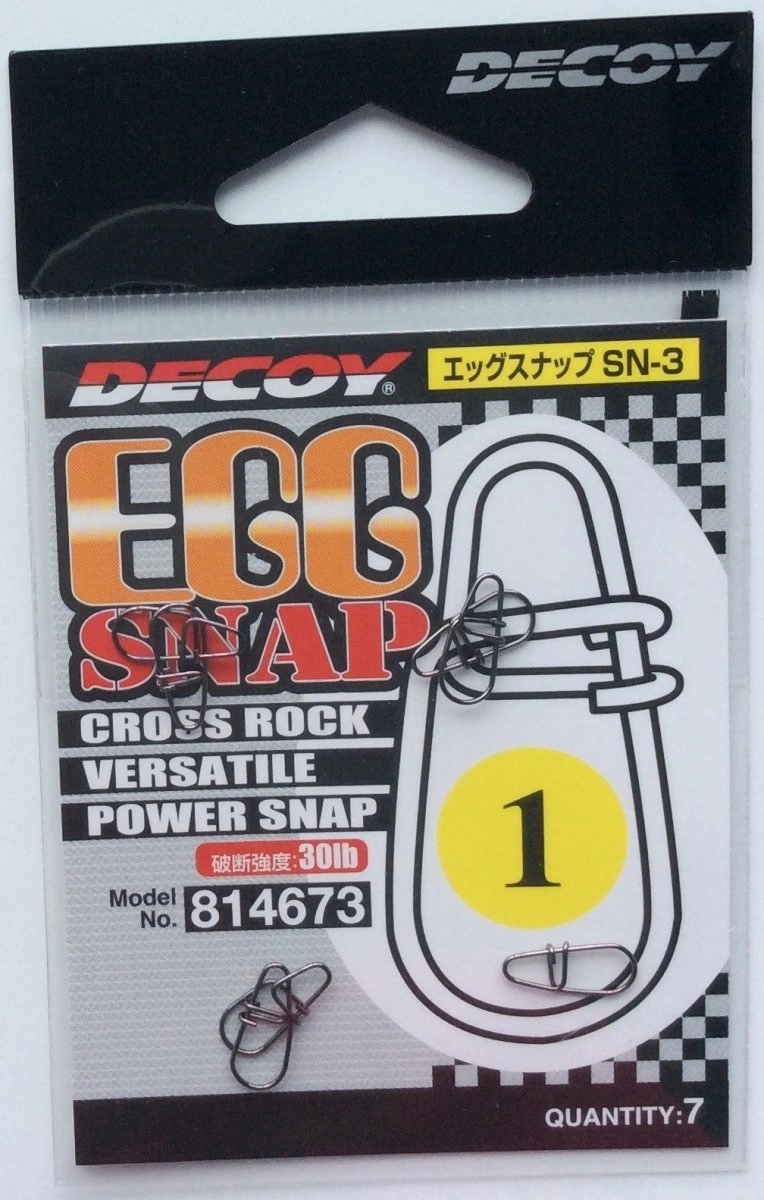DECOY LURE CLIPS SN-3 Egg Snap