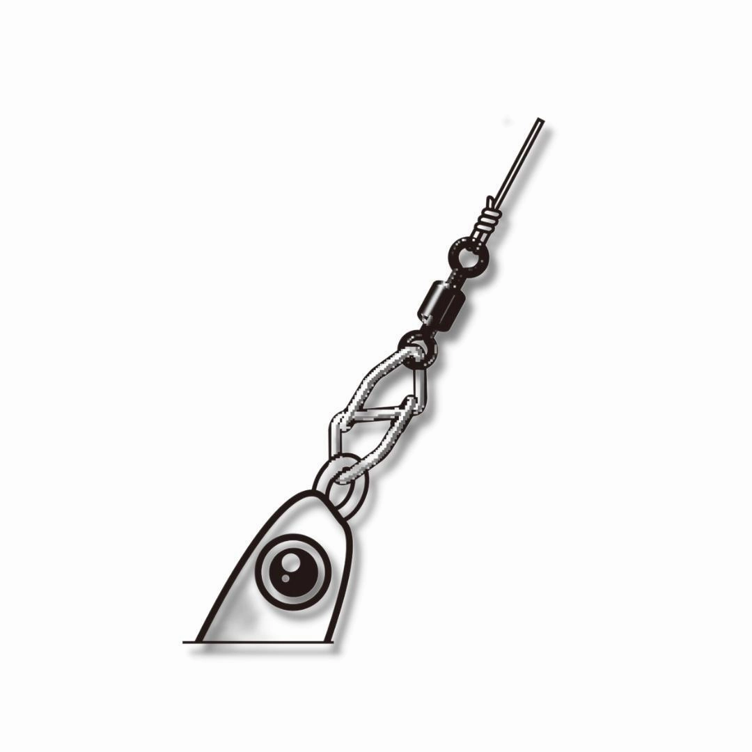 DECOY LURE CLIPS SN-6 W Snap