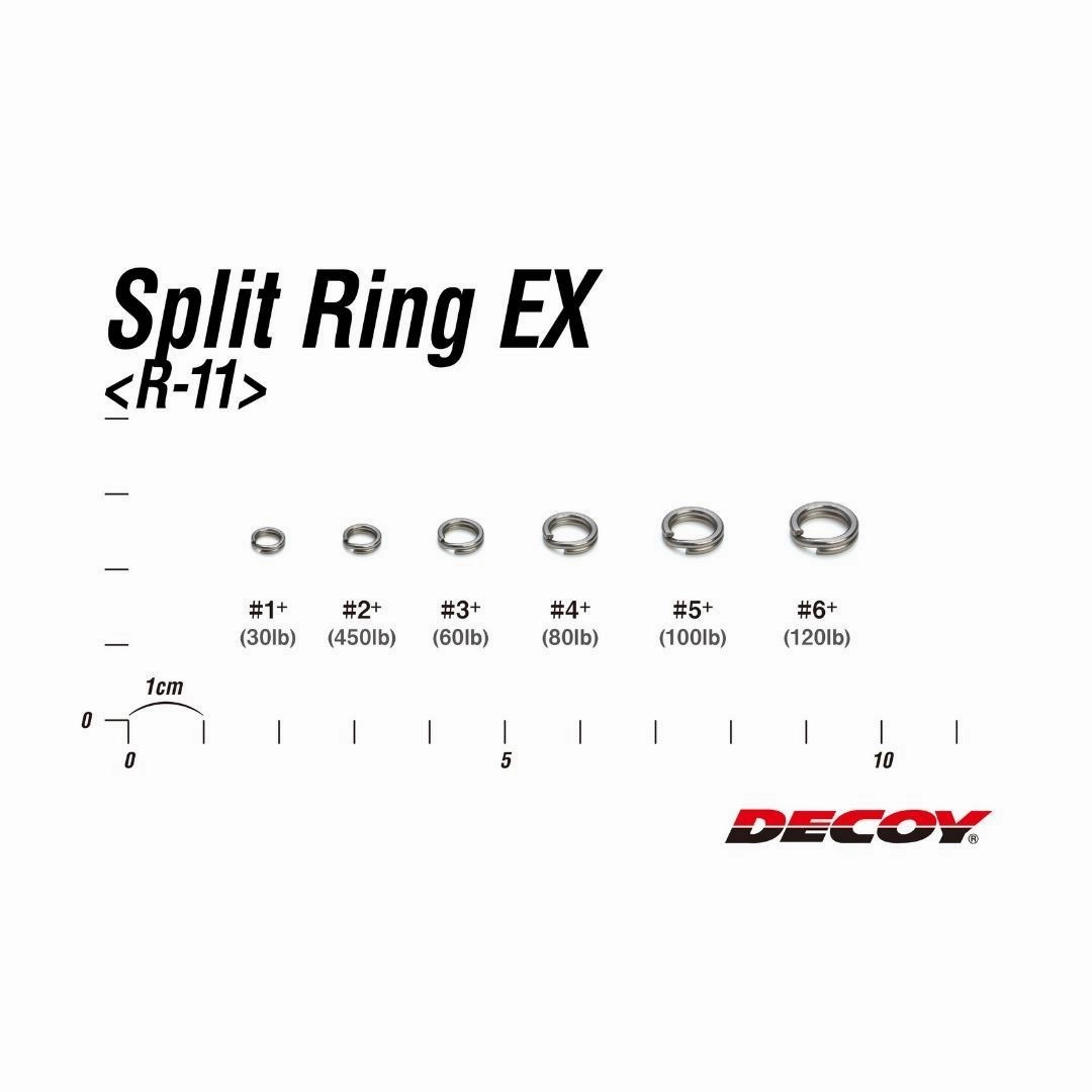 Decoy SPLIT RINGS R-11 Split Ring EX