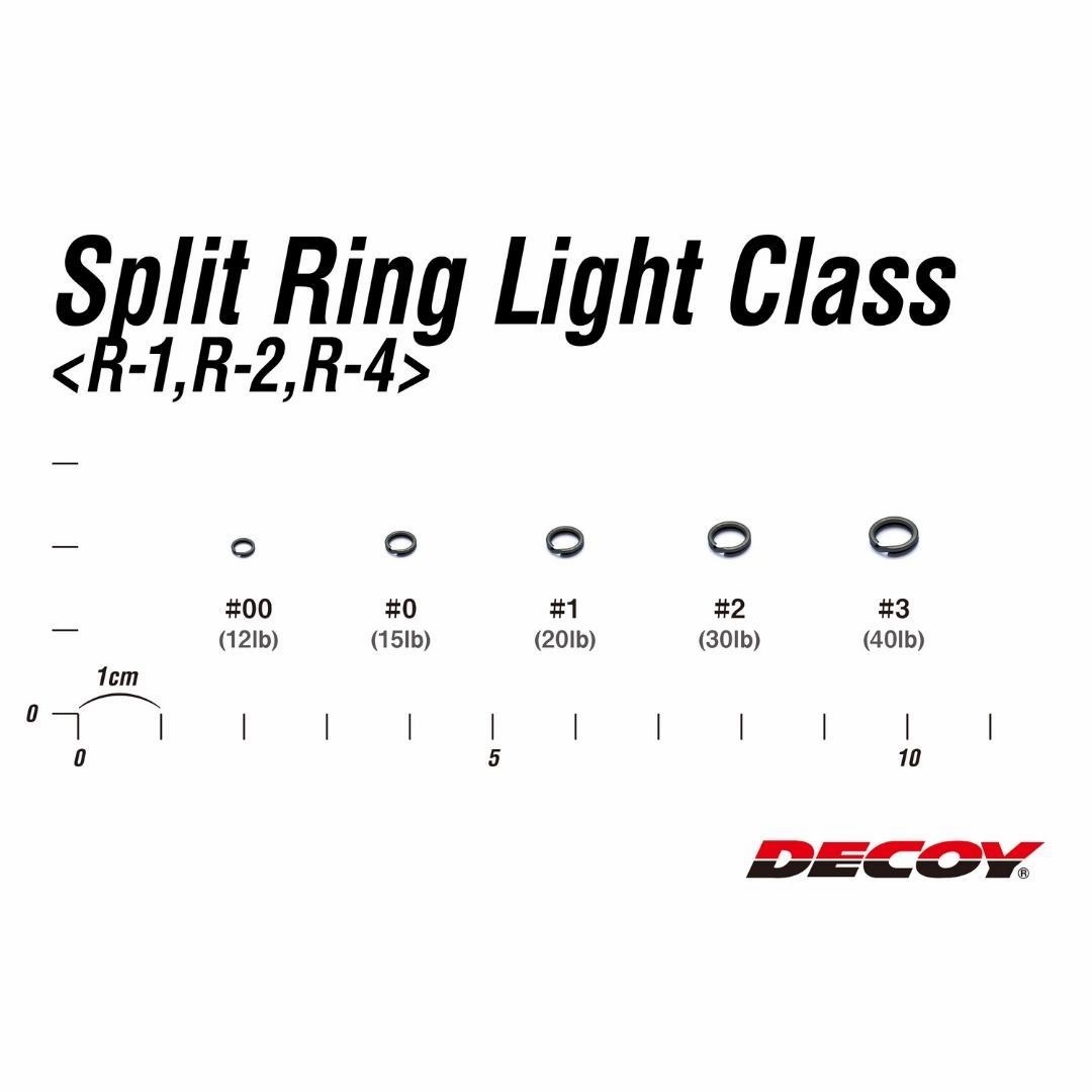DECOY SPLIT RINGS R-4 Split Ring Light Class