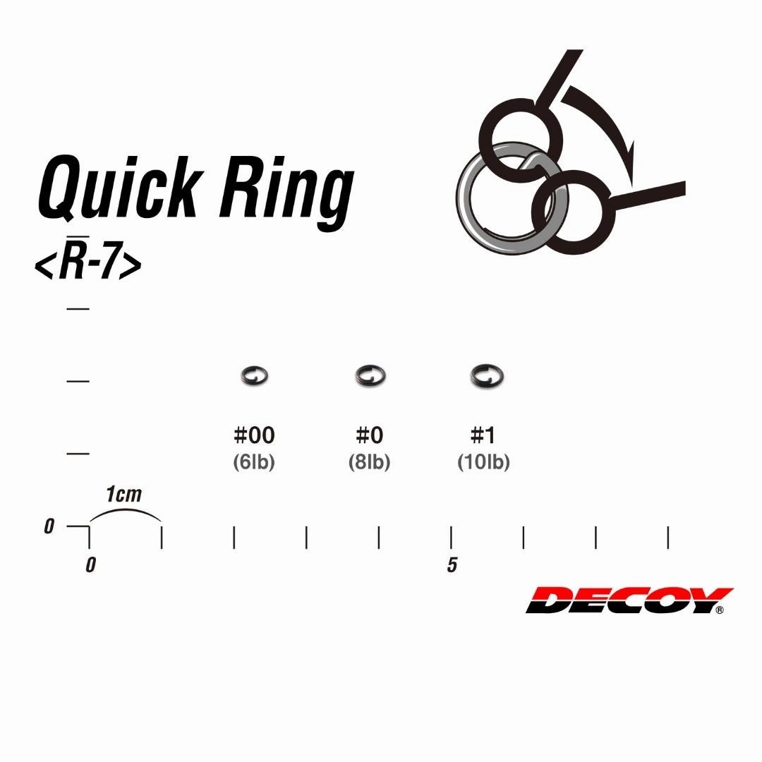 DECOY SPLIT RINGS R-7 Quick Ring