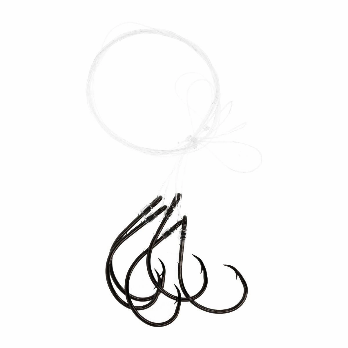 Eagle Claw L801C1H Lazer Sharp Inline Circle Hook Snelled Rig