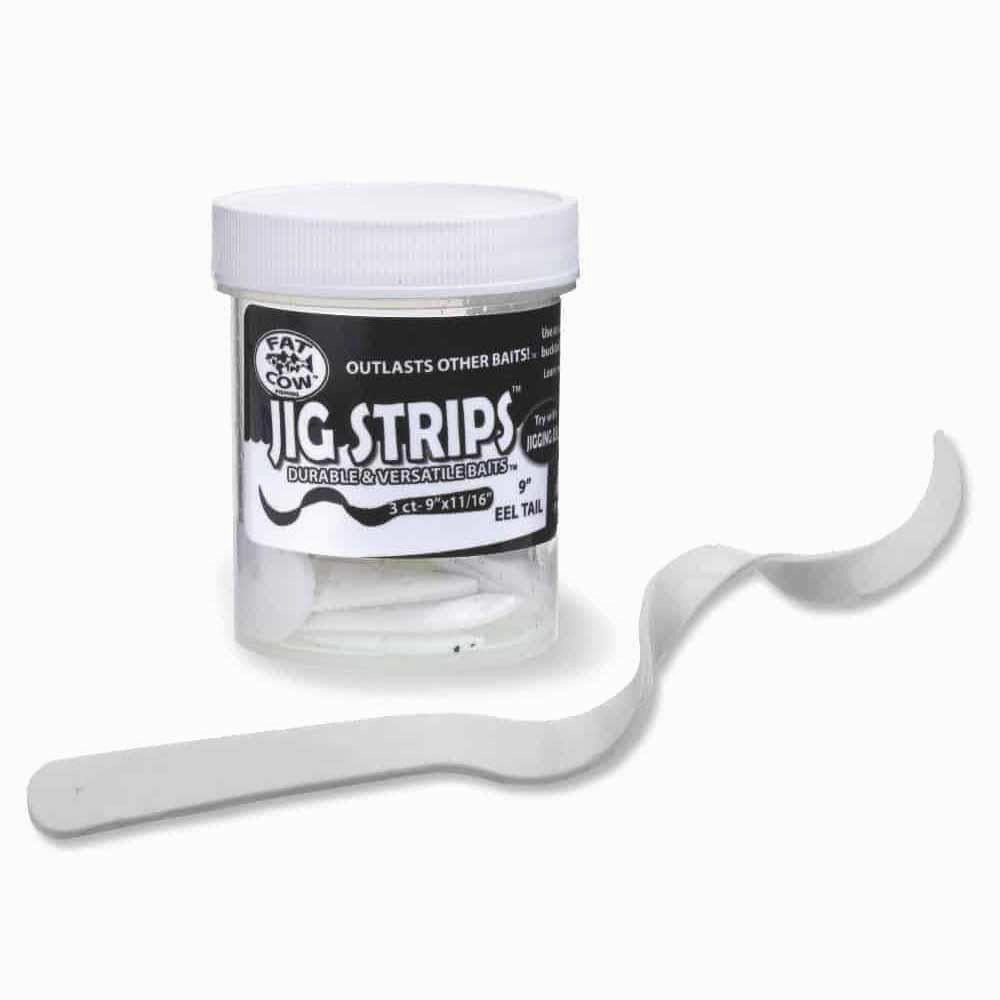 Fat Cow Jig Strips Eel Tail