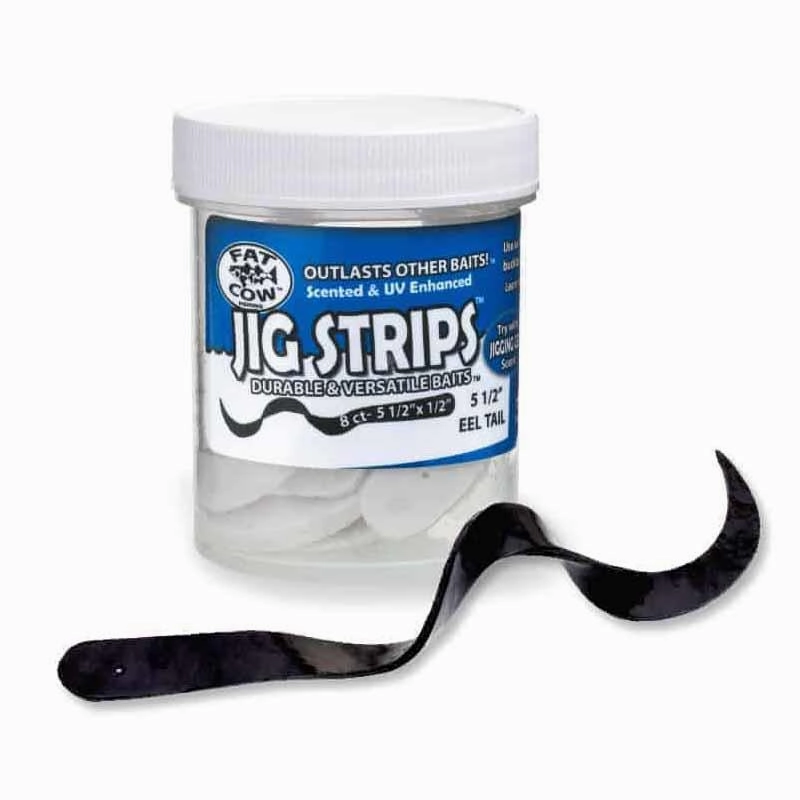 Fat Cow Jig Strips Eel Tail