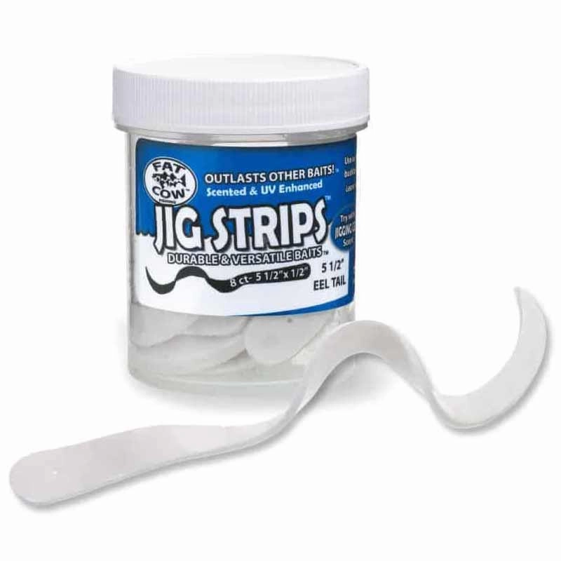 Fat Cow Jig Strips Eel Tail
