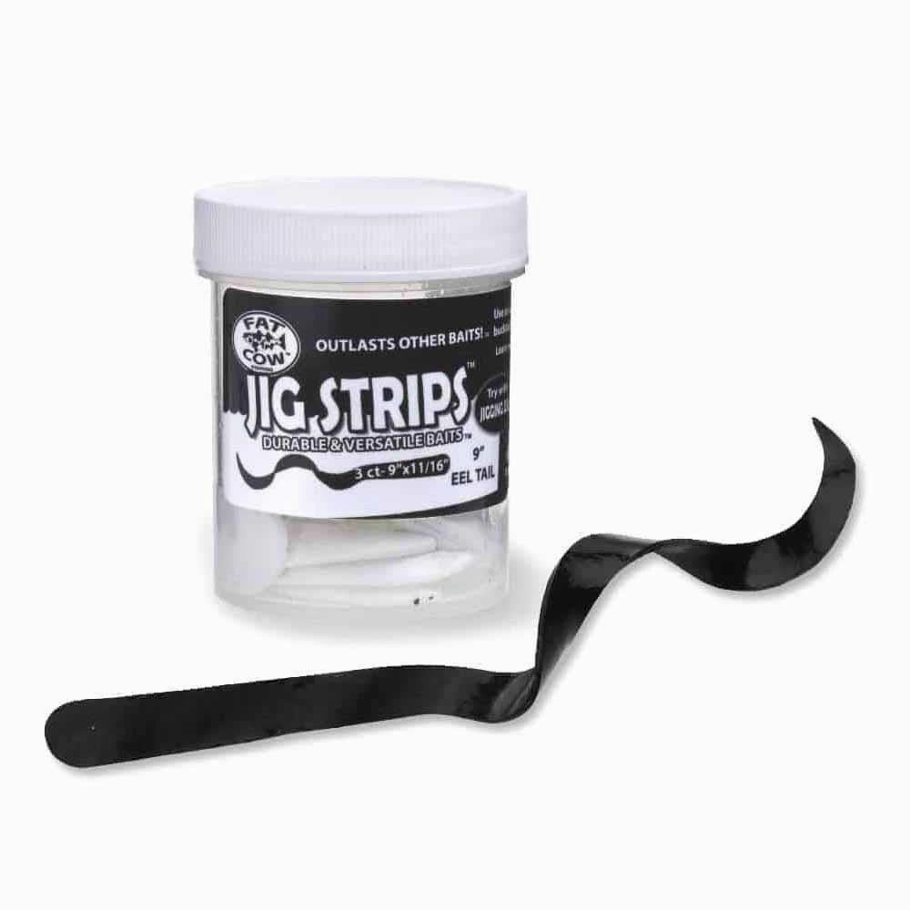 Fat Cow Jig Strips Eel Tail