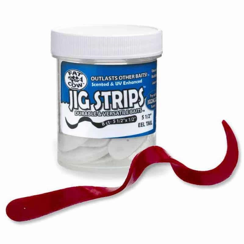 Fat Cow Jig Strips Eel Tail