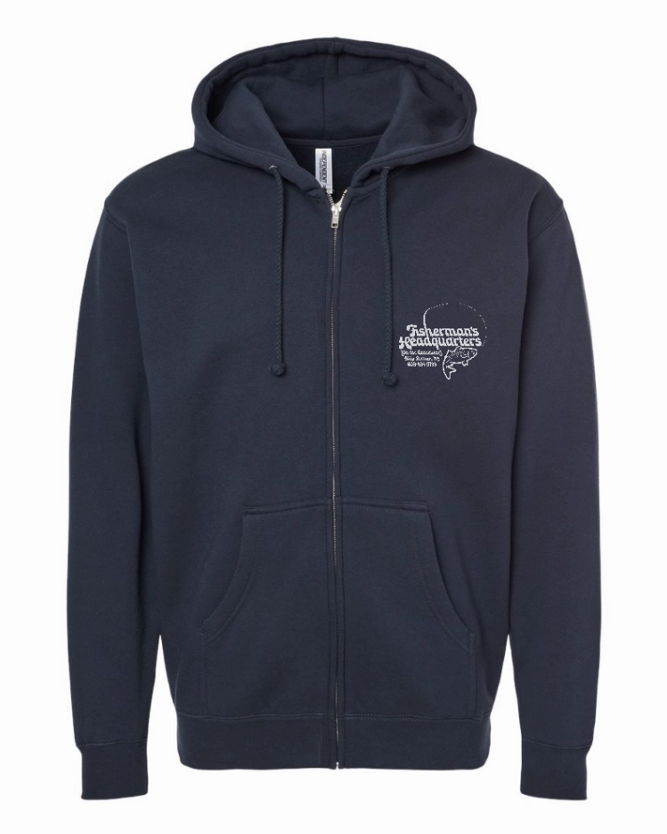 Fish Heads One Last Cast Full Zip Hoodies