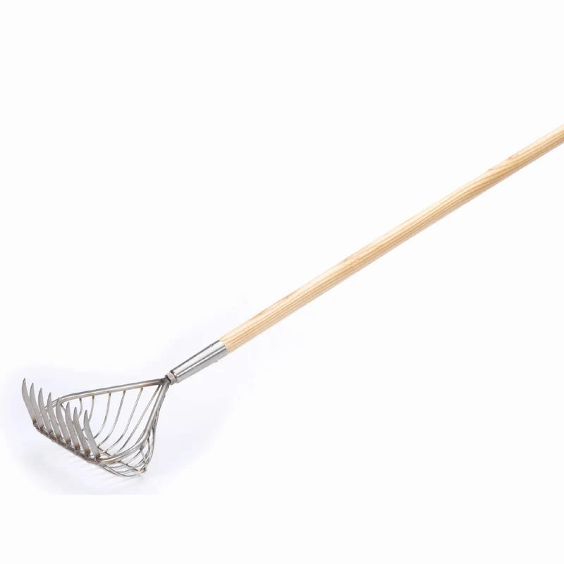 KB White Clam Rake With Basket