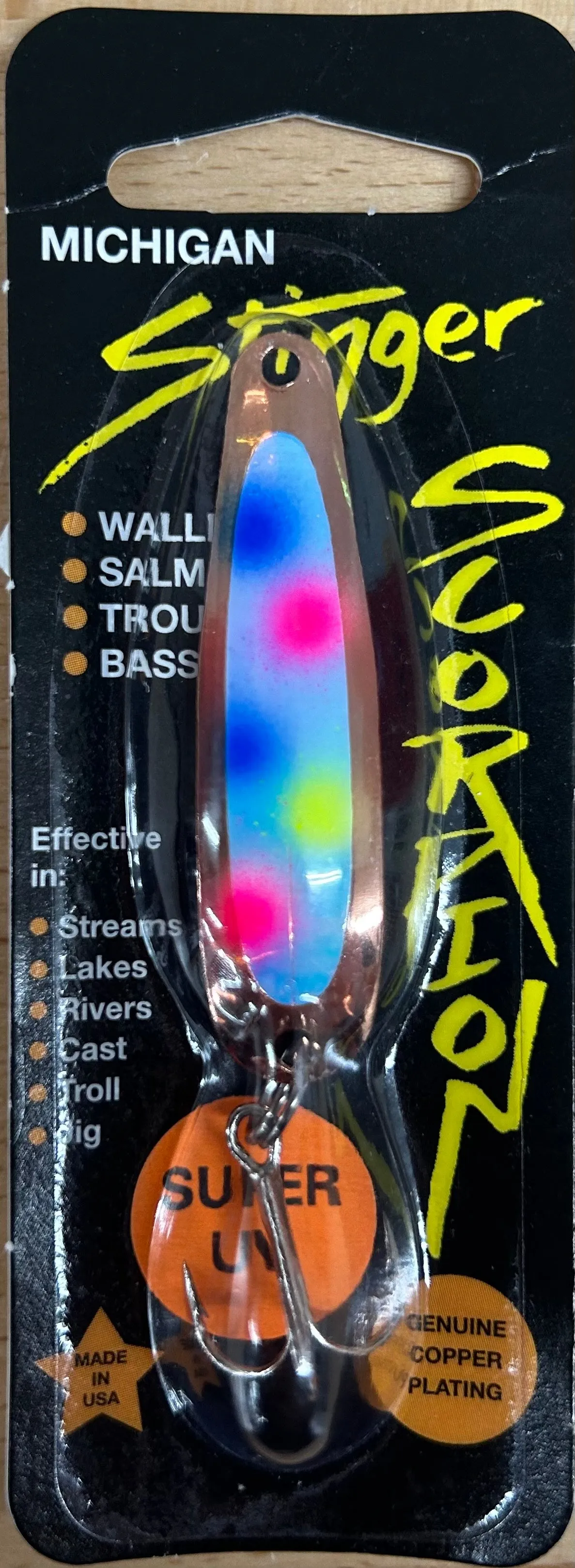 Michigan Stinger Scorpion Spoon 2.5" (Super UV)
