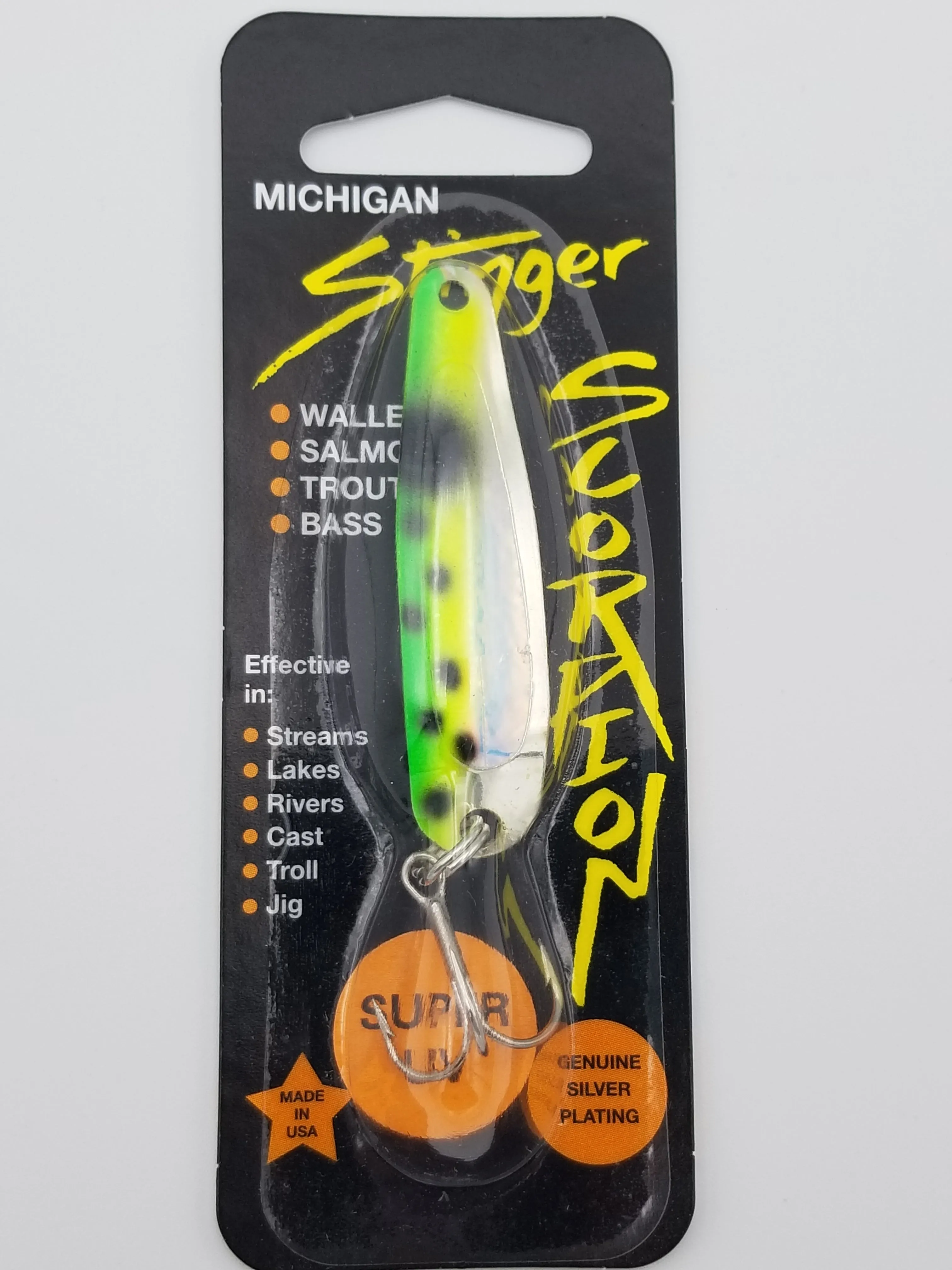 Michigan Stinger Scorpion Spoon 2.5" (Super UV)