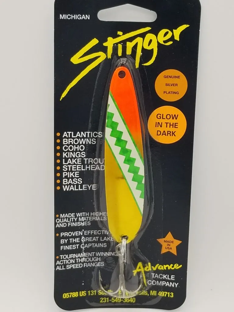 Michigan Stinger Standard 3.75" Spoon (Glow)