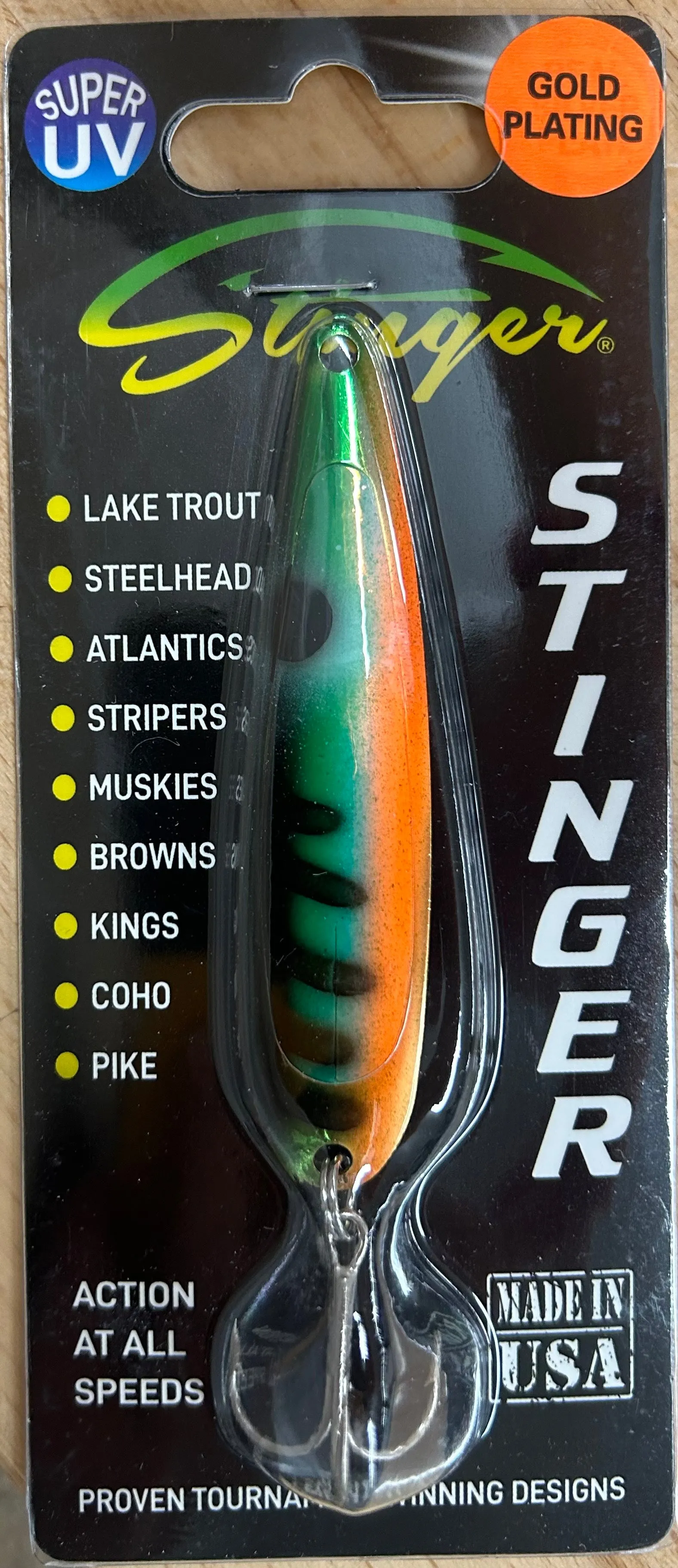 Michigan Stinger Standard 3.75" Spoon (Super UV)