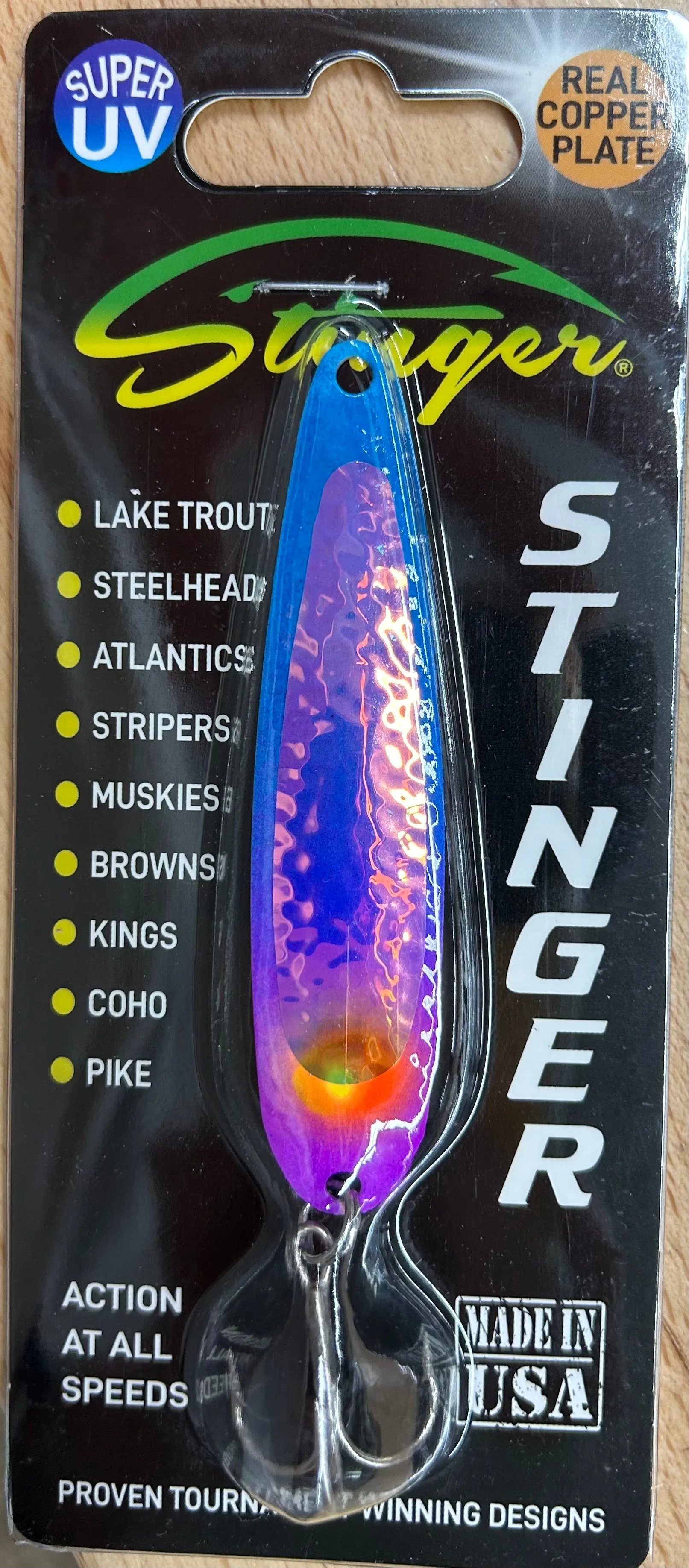 Michigan Stinger Standard 3.75" Spoon (Super UV)