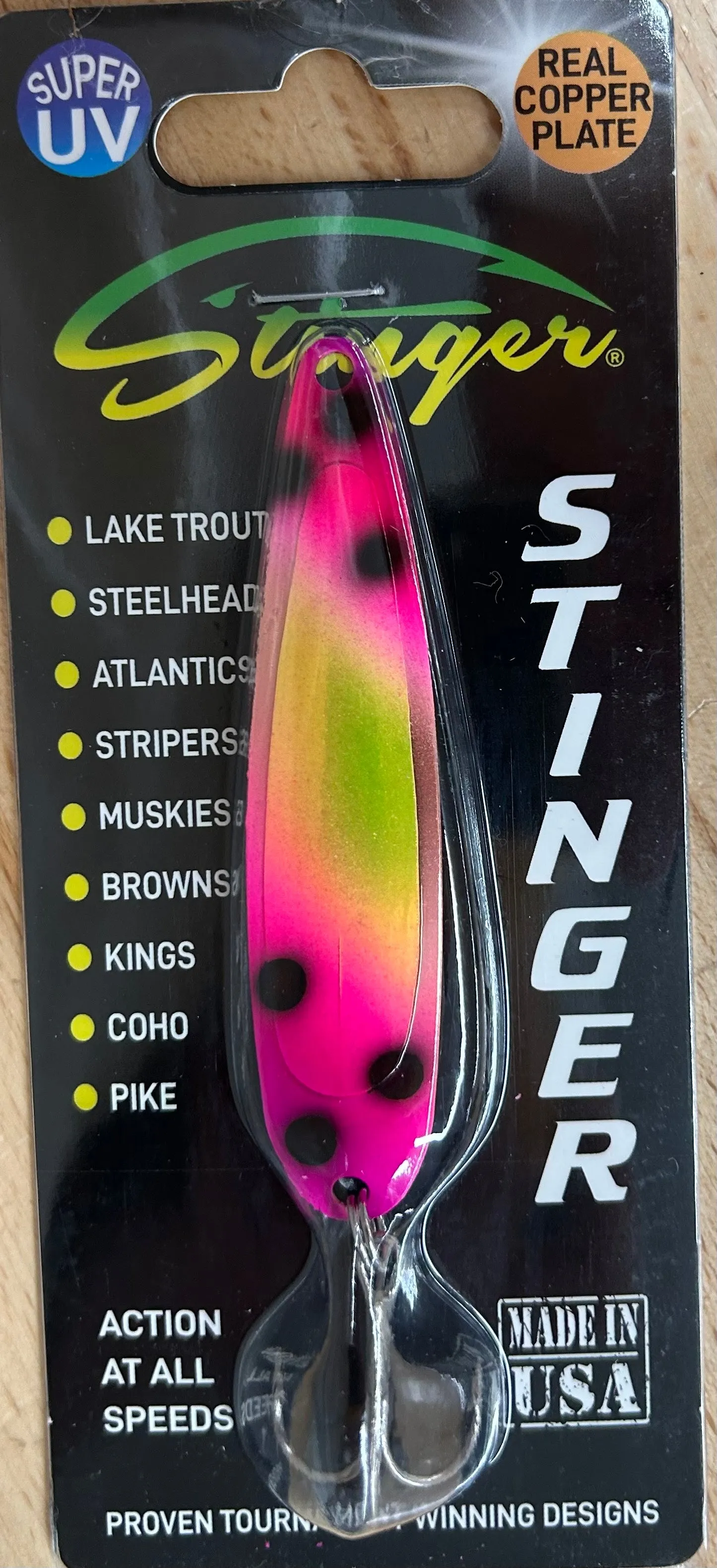 Michigan Stinger Standard 3.75" Spoon (Super UV)