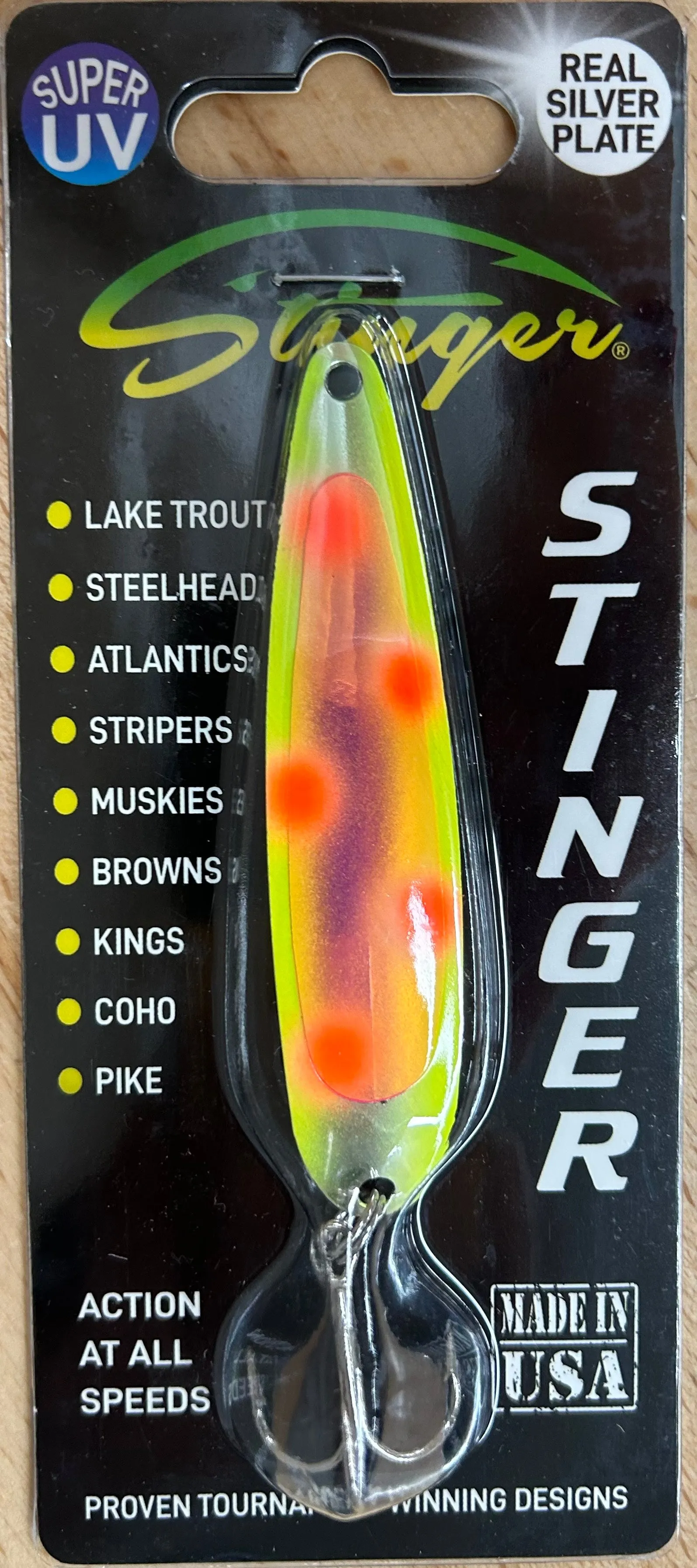 Michigan Stinger Standard 3.75" Spoon (Super UV)