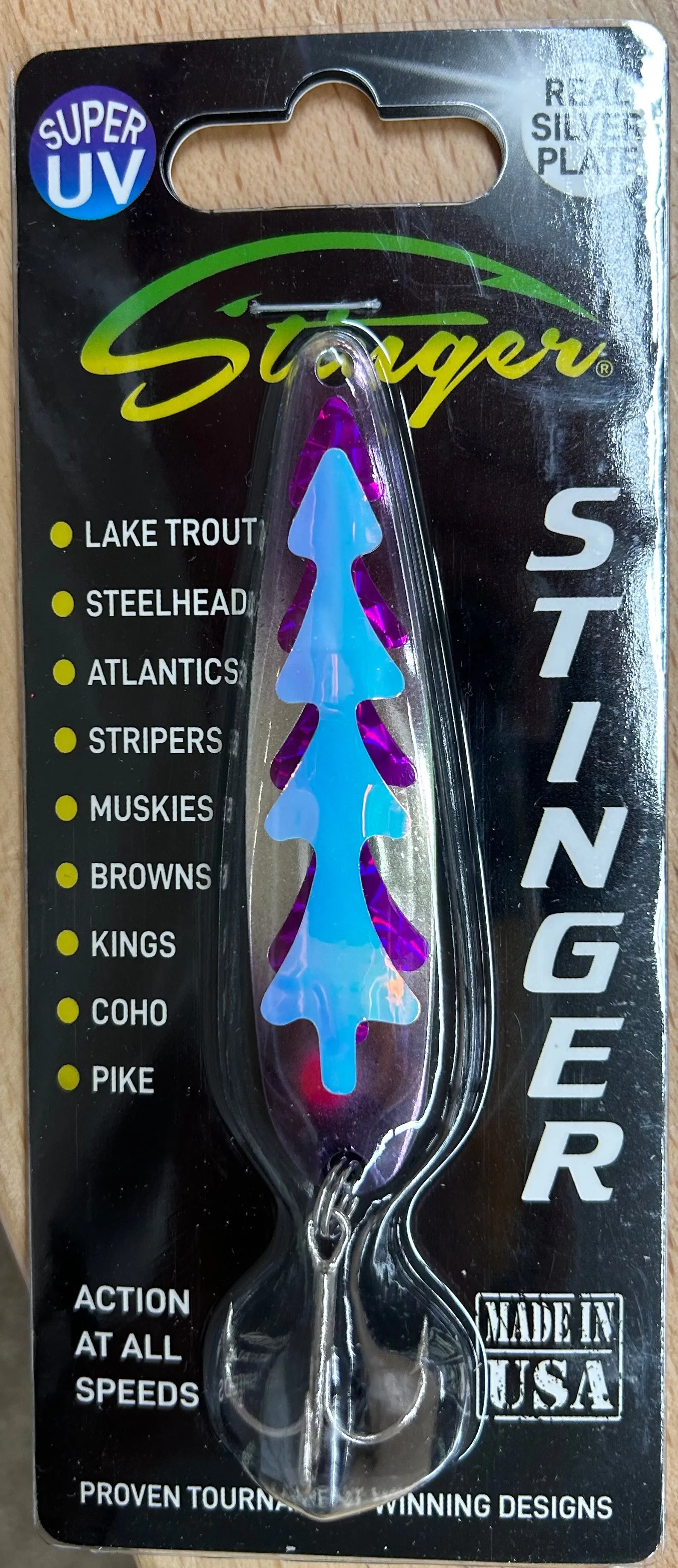 Michigan Stinger Standard 3.75" Spoon (Super UV)