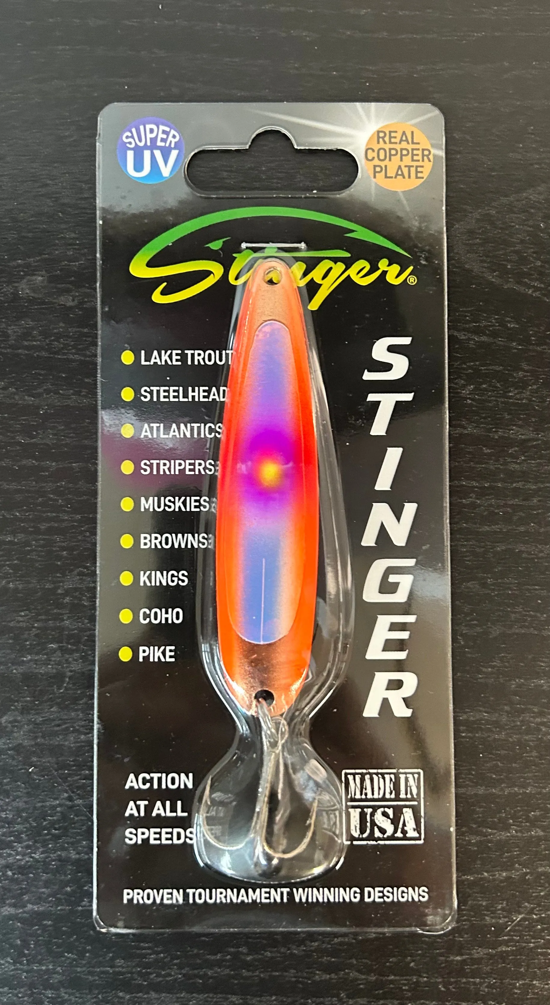 Michigan Stinger Standard 3.75" Spoon (Super UV)