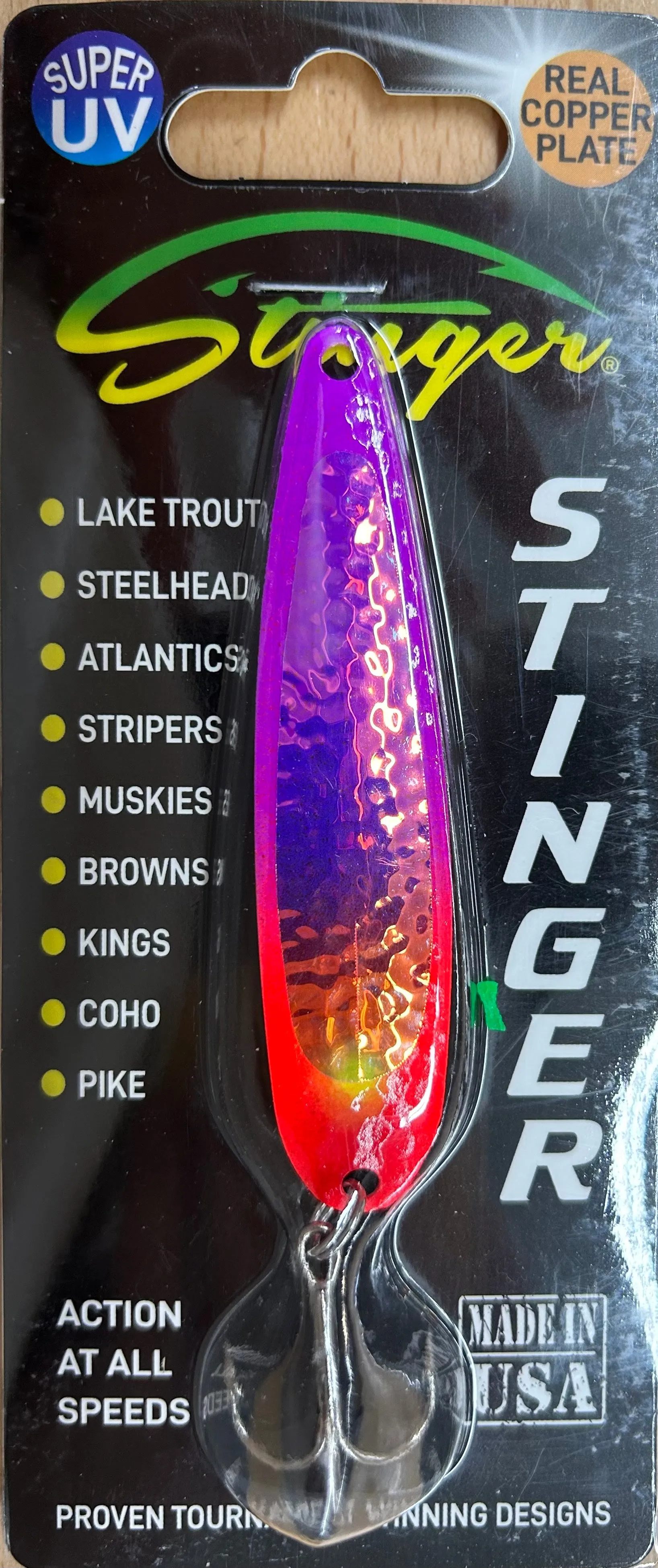 Michigan Stinger Standard 3.75" Spoon (Super UV)