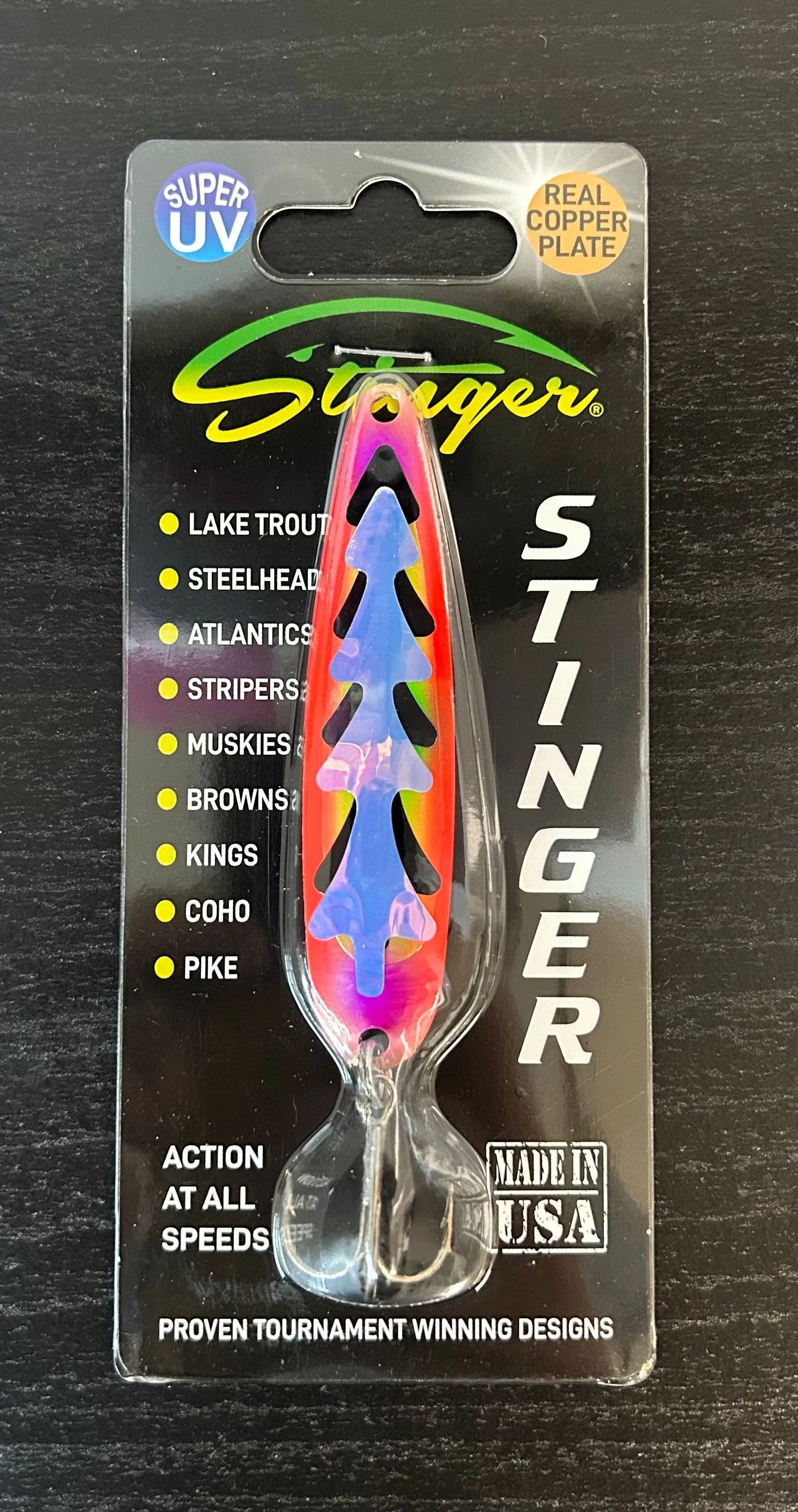 Michigan Stinger Standard 3.75" Spoon (Super UV)
