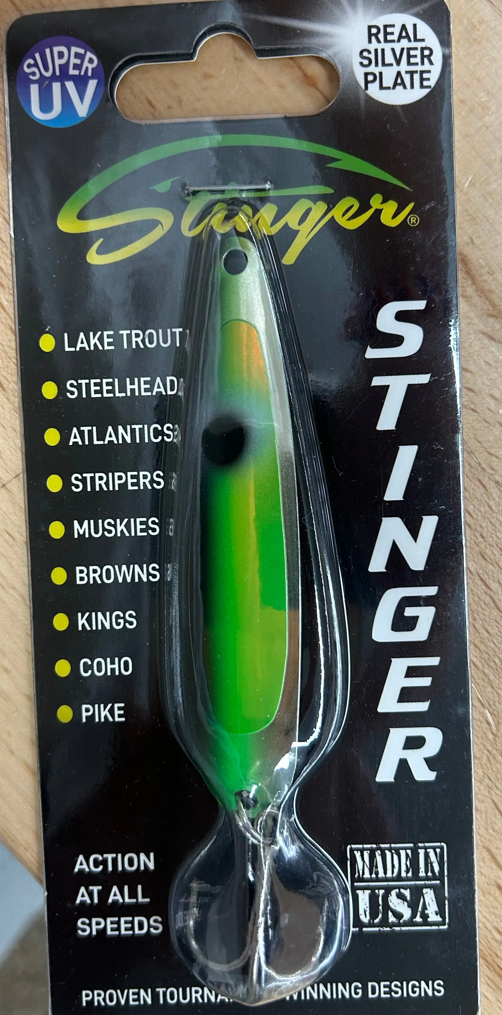 Michigan Stinger Standard 3.75" Spoon (Super UV)