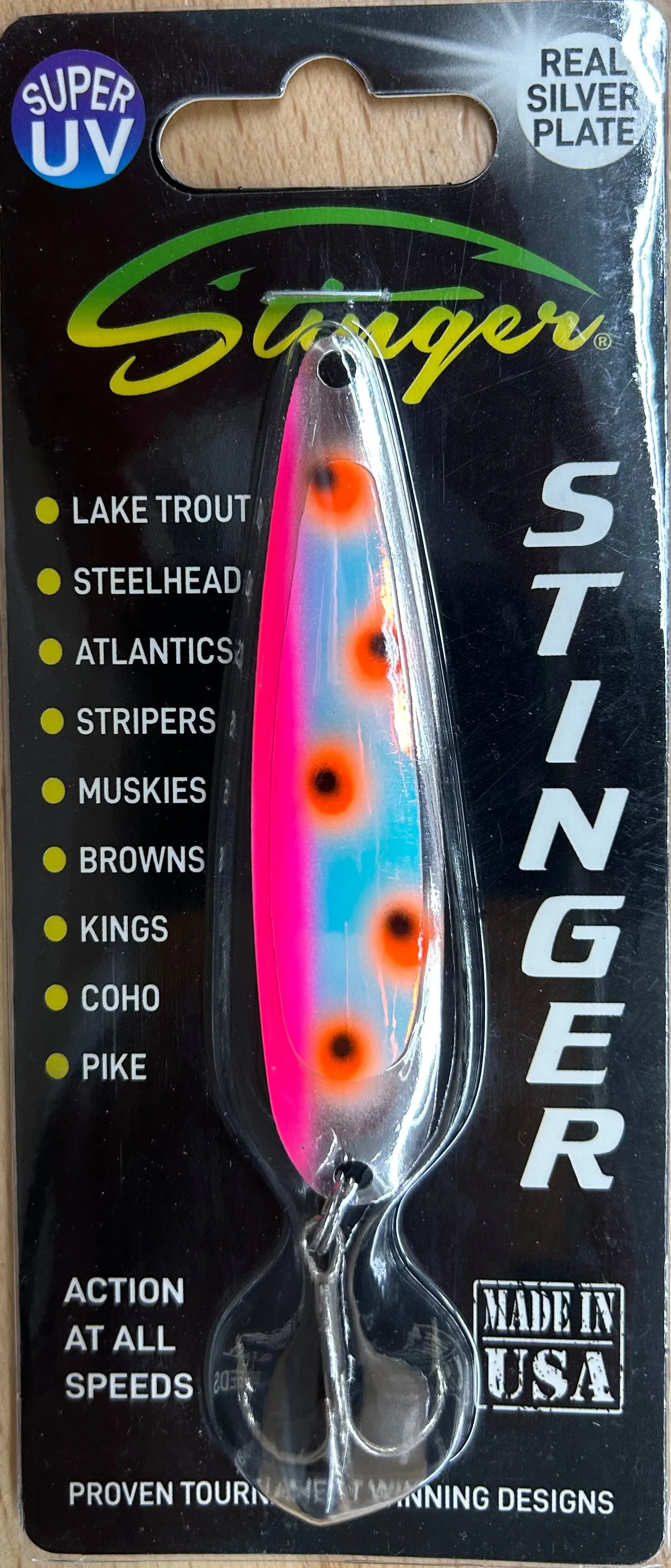 Michigan Stinger Standard 3.75" Spoon (Super UV)