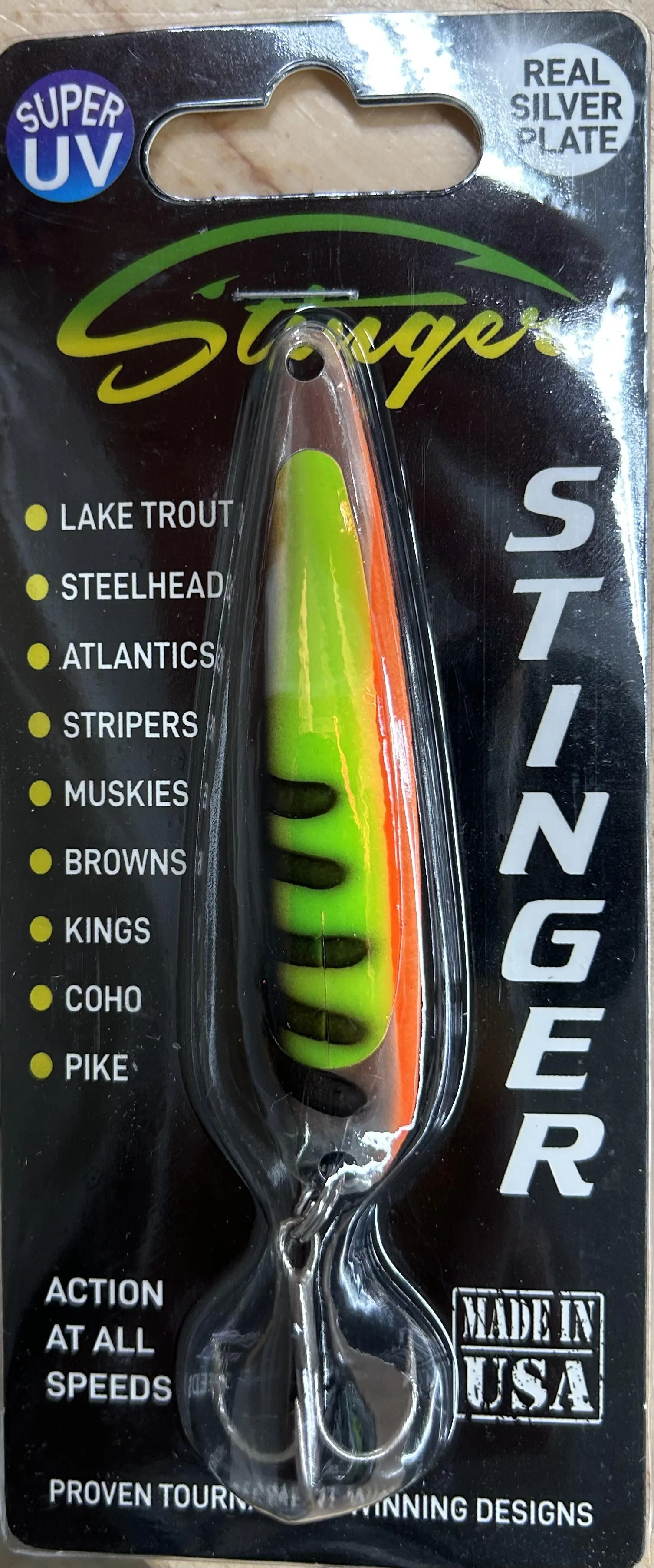 Michigan Stinger Standard 3.75" Spoon (Super UV)