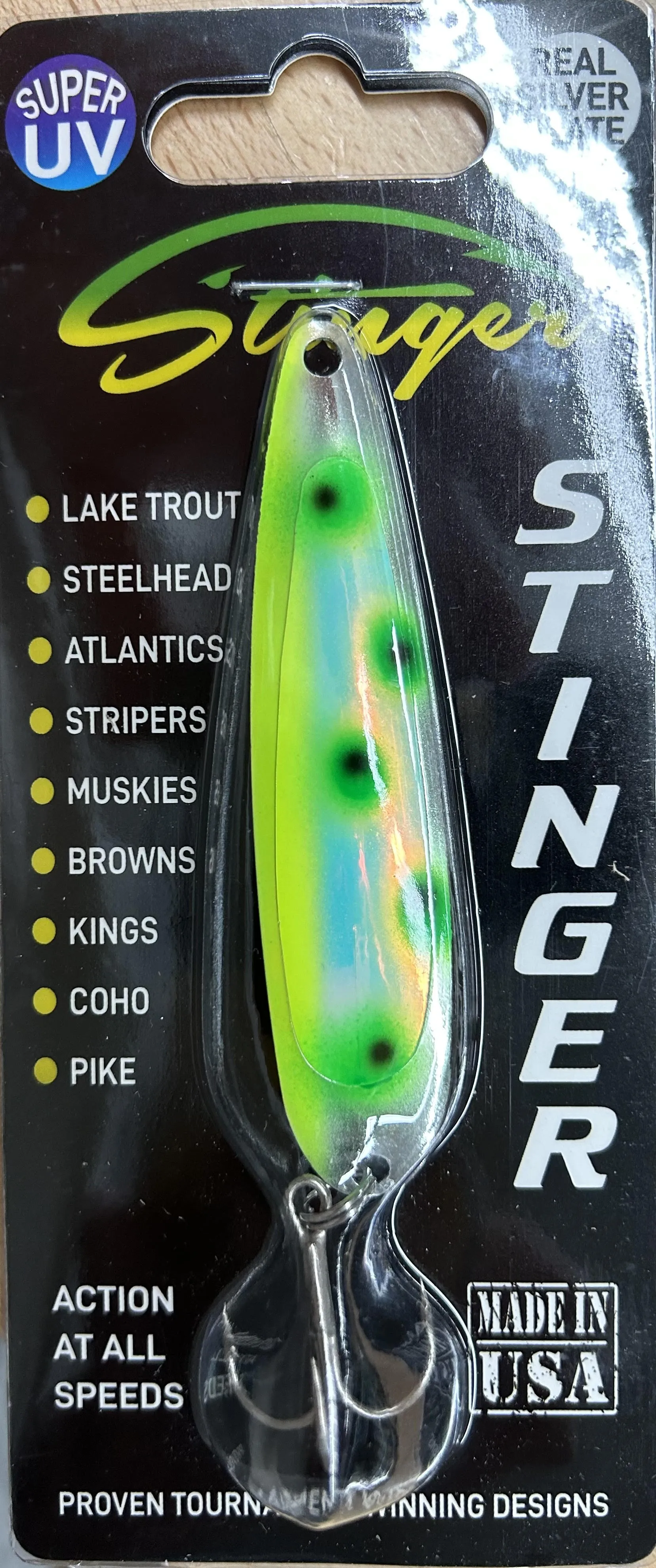 Michigan Stinger Standard 3.75" Spoon (Super UV)