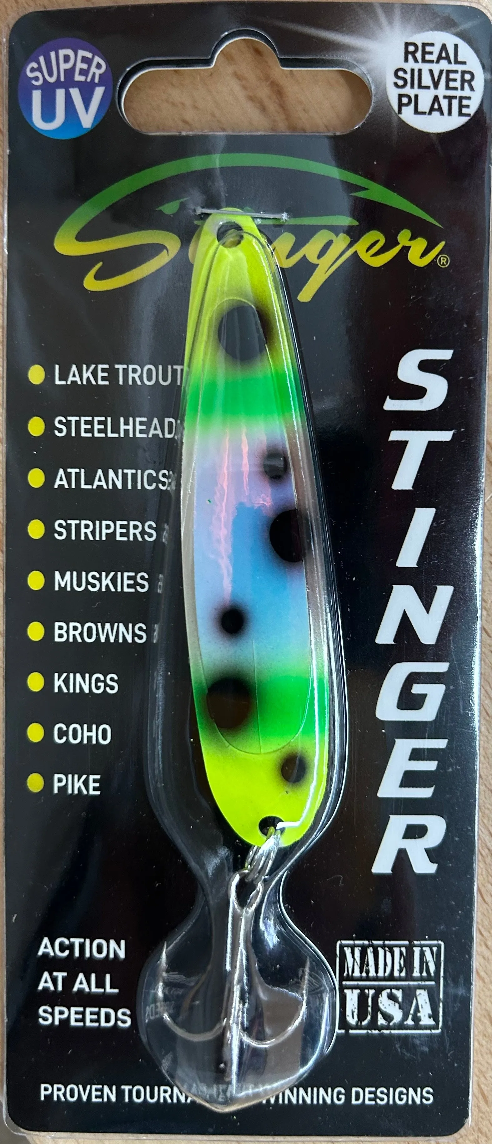 Michigan Stinger Standard 3.75" Spoon (Super UV)