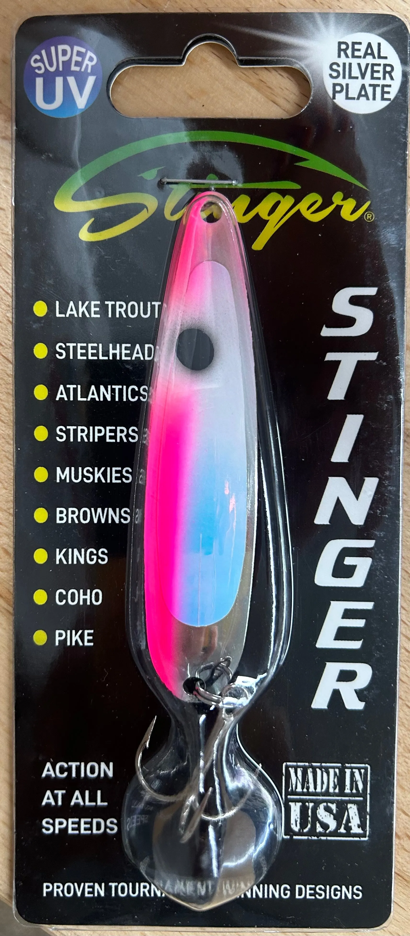 Michigan Stinger Standard 3.75" Spoon (Super UV)