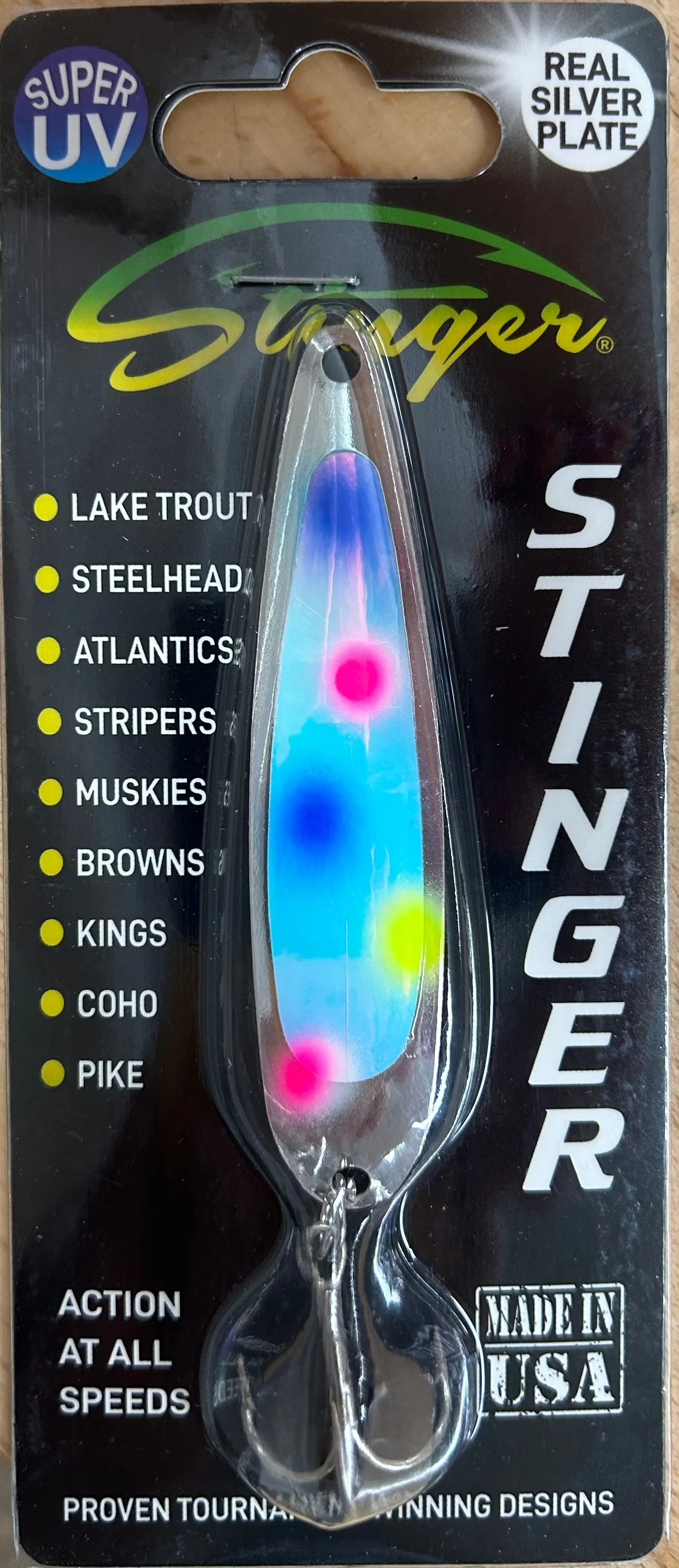 Michigan Stinger Standard 3.75" Spoon (Super UV)