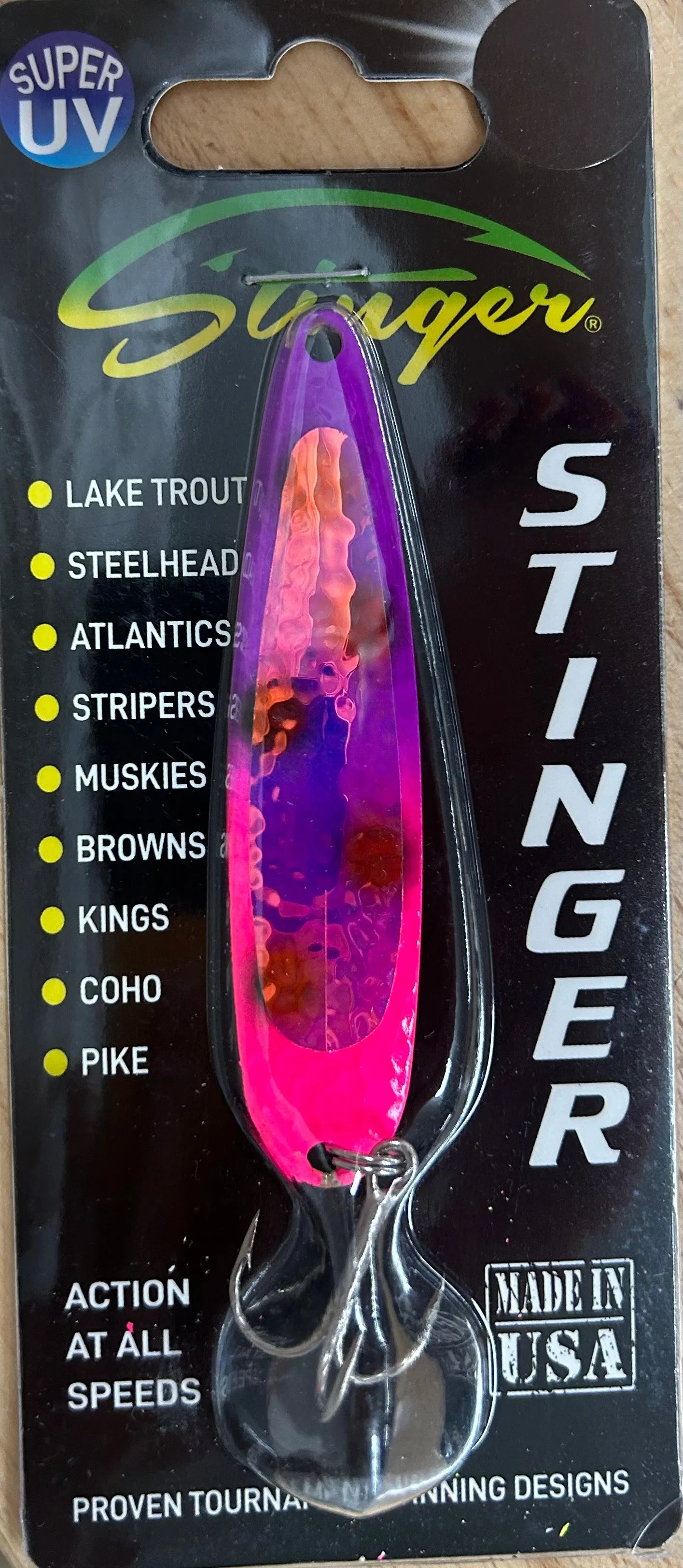 Michigan Stinger Standard 3.75" Spoon (Super UV)