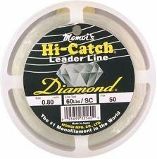 Momoi Hi-Catch Diamond Monofilament Leader Line - Clear