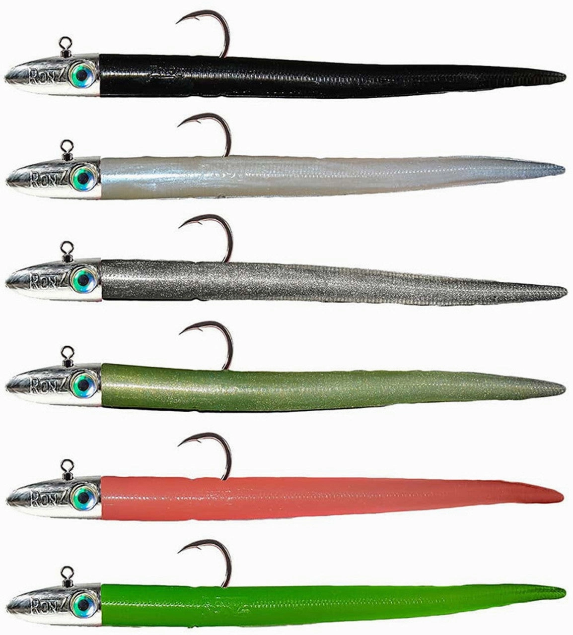 RonZ Big Game HD Series Rigged Soft Baits