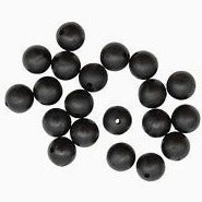 Rubber beads 8mm (pack of 25