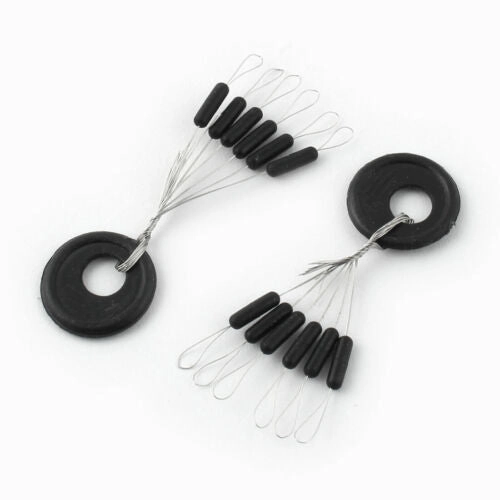 Rubber Bobber Stops - 30 count
