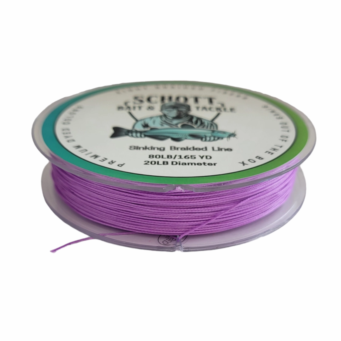 Sinking Braided Line (165 yards per roll)