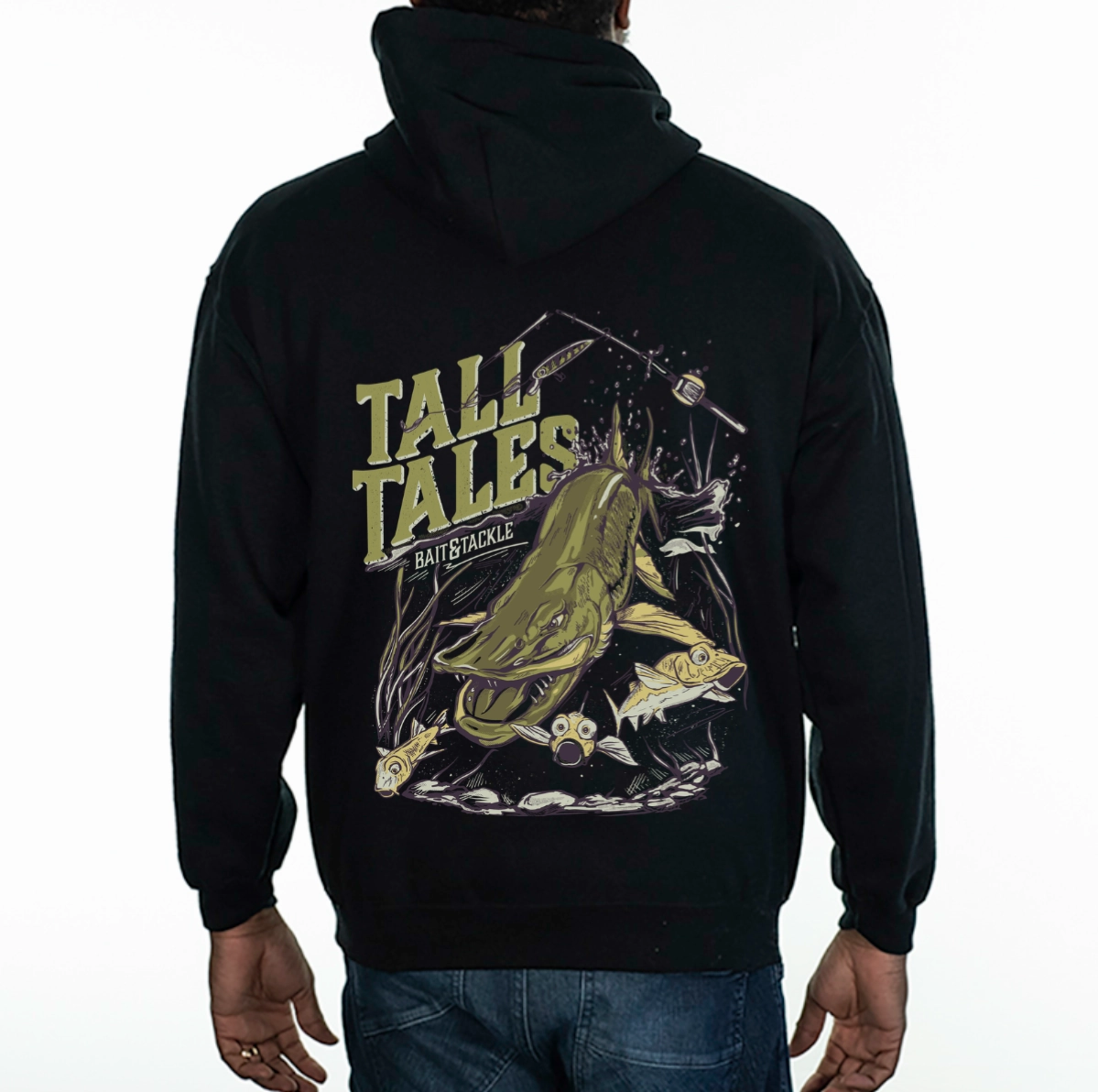 Tall Tales Bait and Tackle Muskie Hoodie