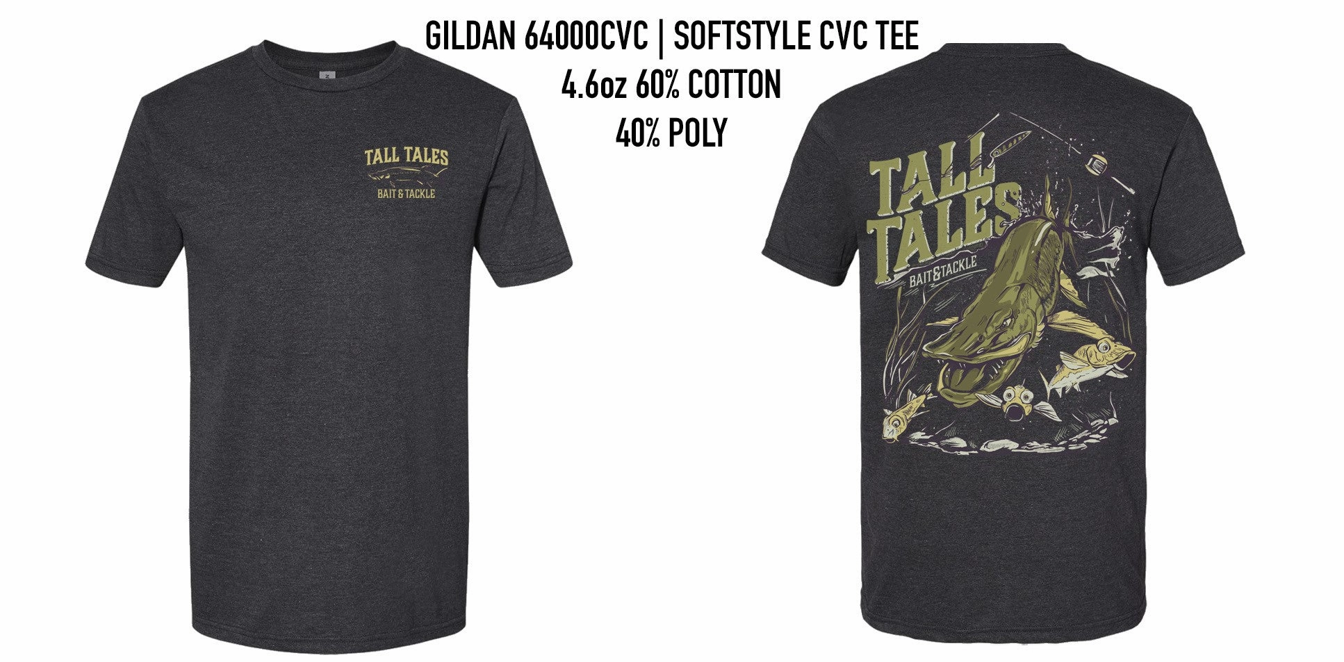 Tall Tales Bait and Tackle Muskie T-Shirt