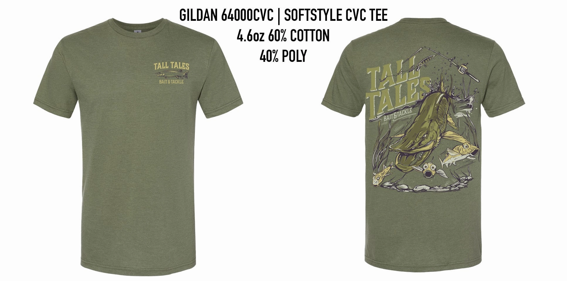 Tall Tales Bait and Tackle Muskie T-Shirt