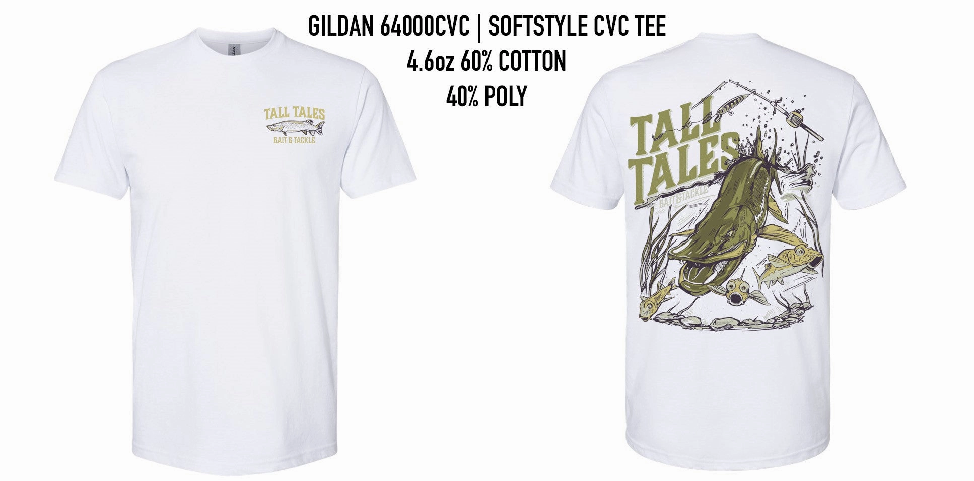 Tall Tales Bait and Tackle Muskie T-Shirt